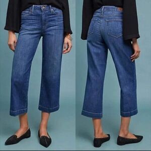 Paige Nellie Cropped Culotte Jeans | Size 27